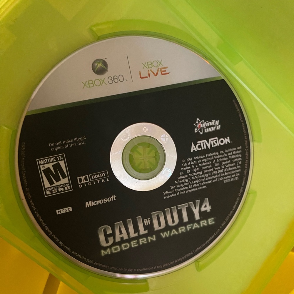 3 XBOX 360 games